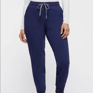 JAANUU Women's 6-Pocket Ankle Zip Scrub Jogger
